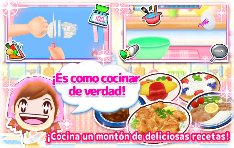 ¡Es como cocinar de verdad!